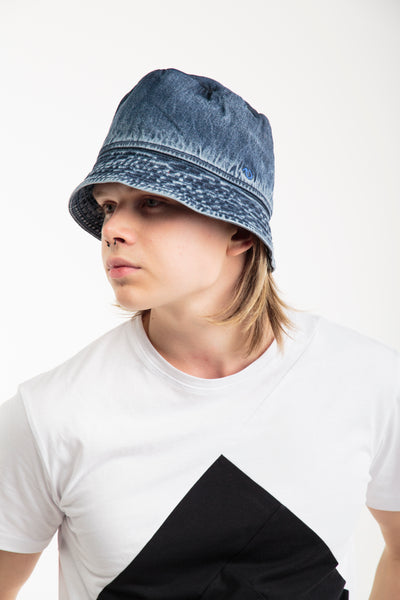 Recycled denim Bucket Hat | Blue