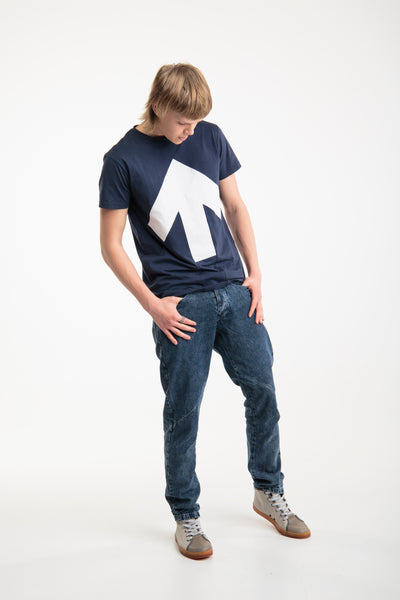 Up-shirt for men | Blue, white