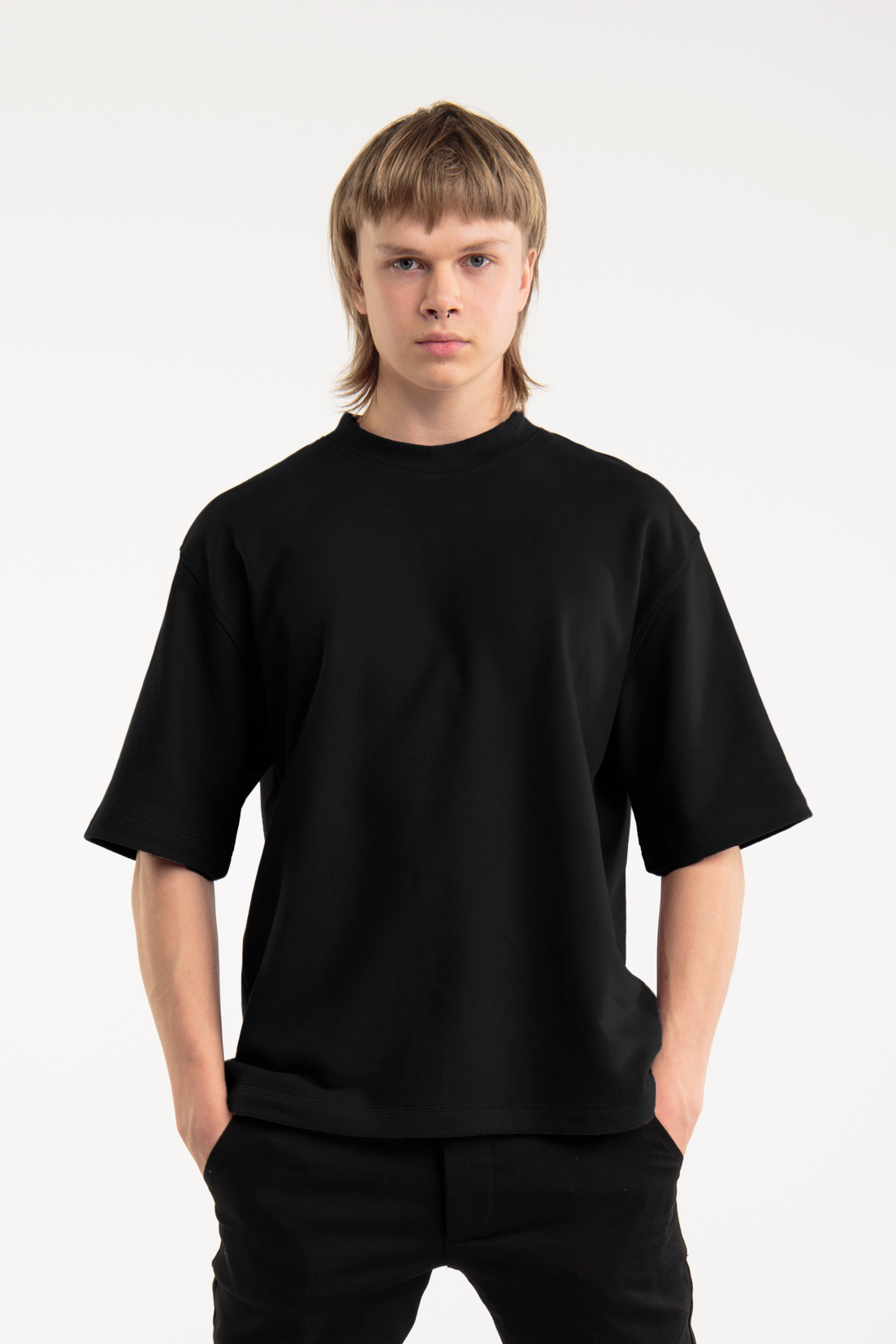 Meeste oversized t-särk | Must