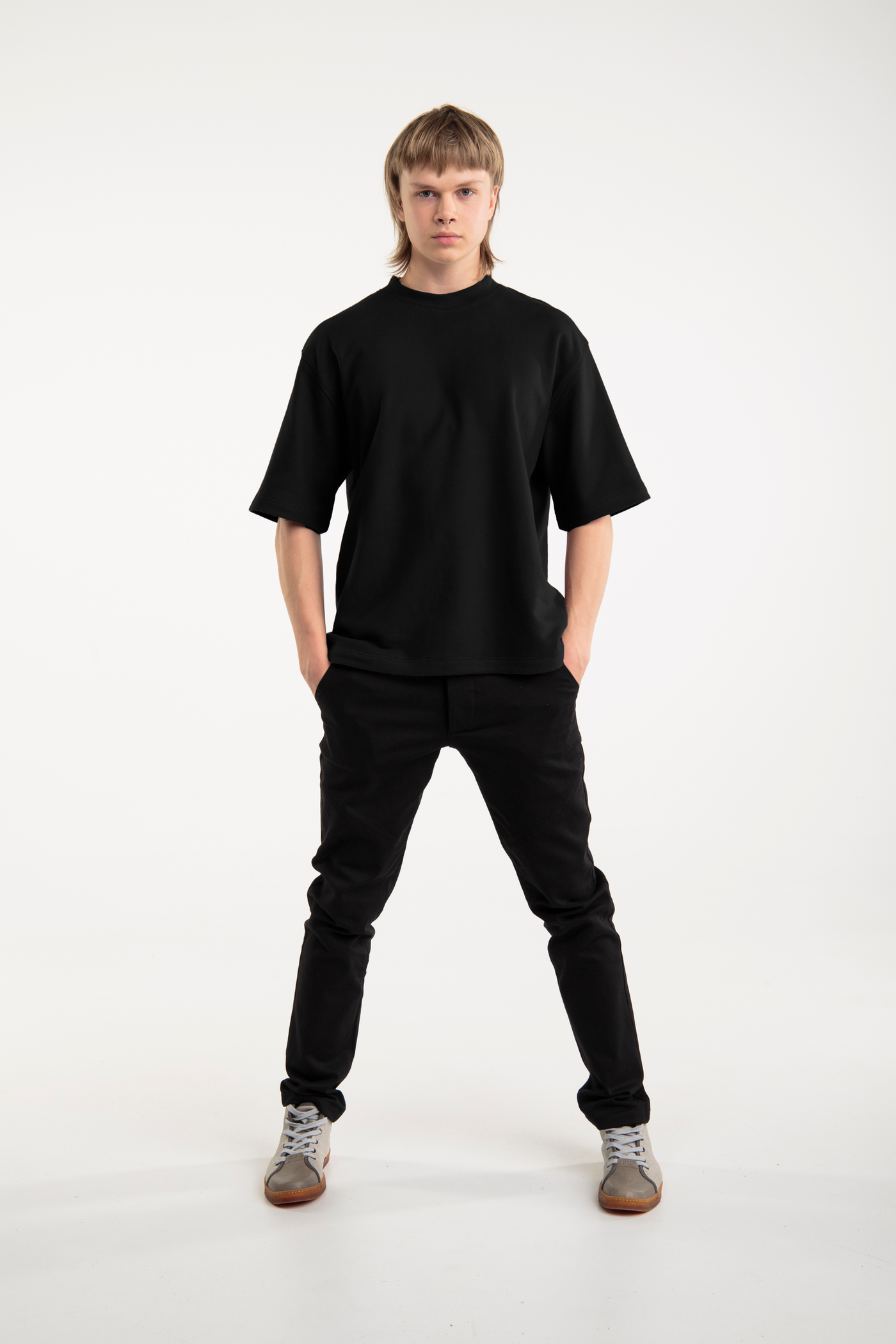 Meeste oversized t-särk | Must