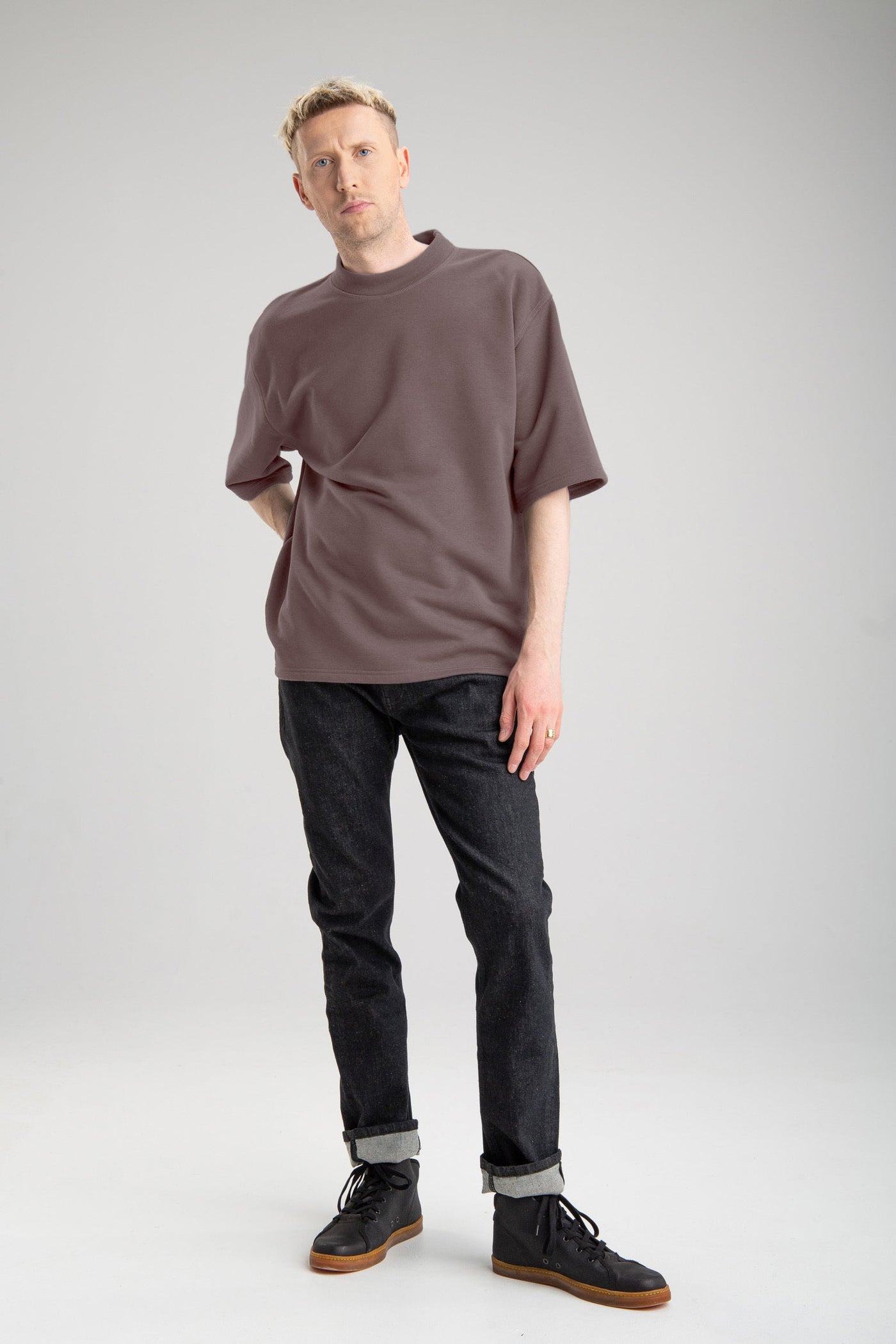 Men's oversized T-Shirt | Brown