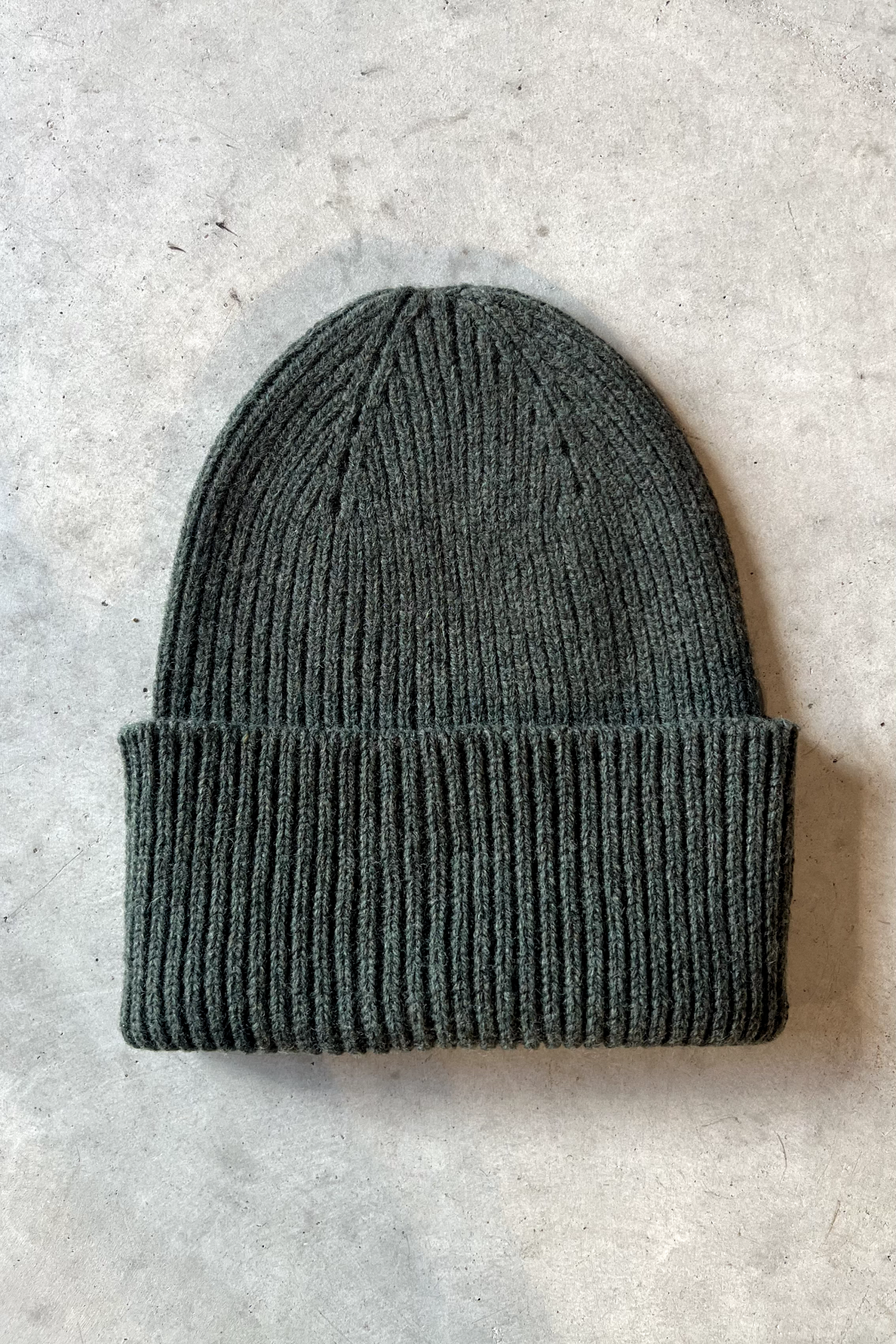 Seamless Unisex Hat from recycled wool | Green