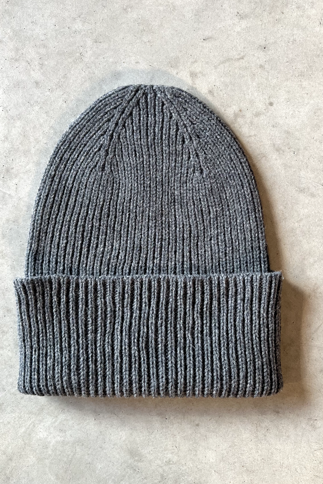 Seamless Unisex Hat from recycled wool | Grey