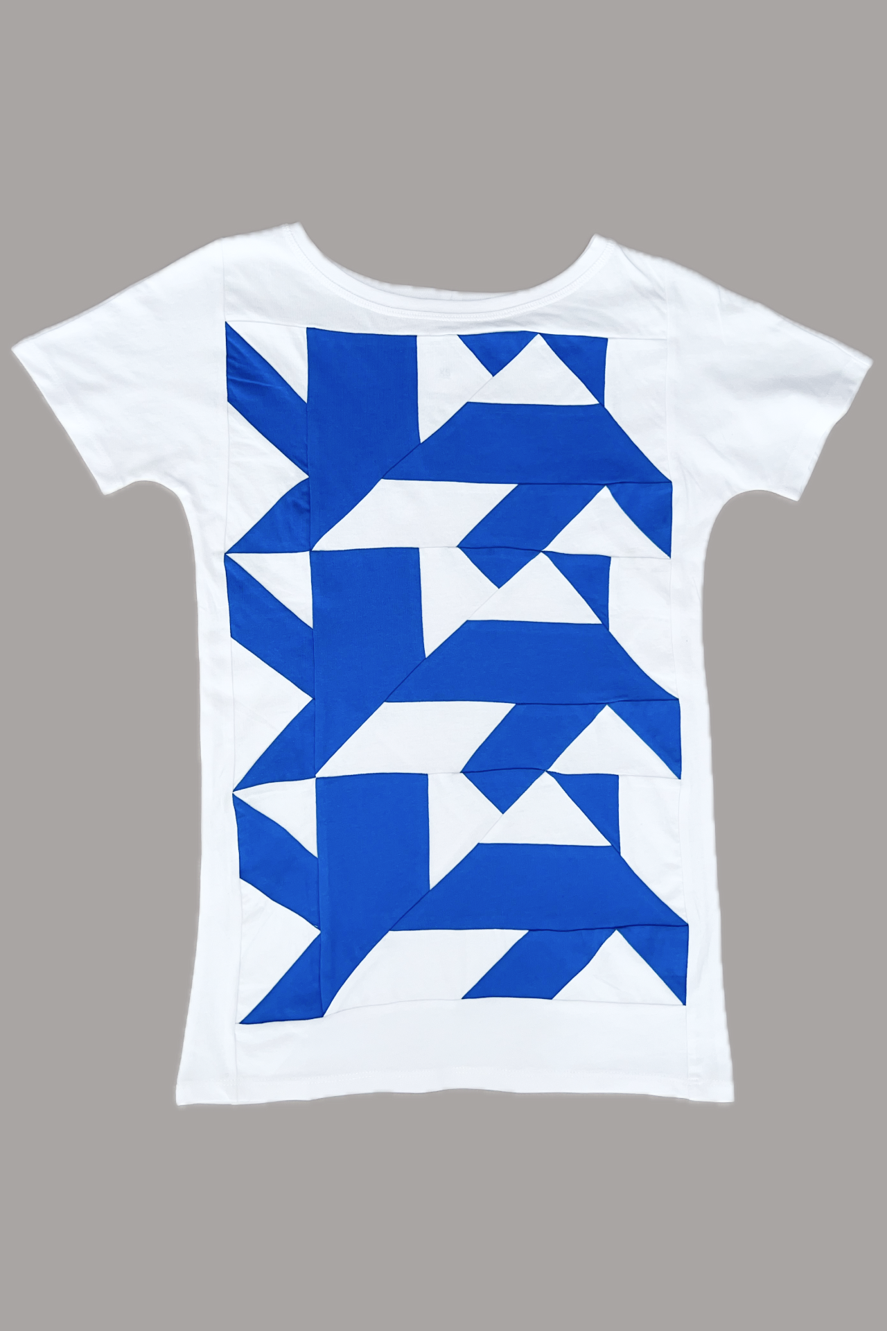 AUS/KARU lion up-shirt for women | White, Blue