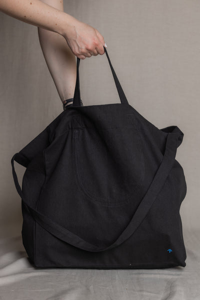 Big denim bag | Black - Reet Aus